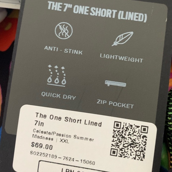 NEW FABLETICS The One Short 7in Multiple Sizes - Picture 8 of 8